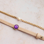 Mit Cabochons Armb&auml;nder und dazu passende Ohrringe anfertigen