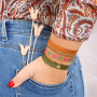 Armb&auml;nder und Handy-Ketten aus Schmuckband fertigen