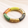Schmuck aus Tube-Acrylglasperlen basteln