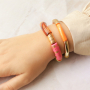 Schmuck aus Tube-Acrylglasperlen basteln