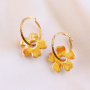 Schmuckdesigns mit griechische Blumenperlen aus DQ-Keramik
