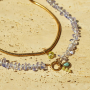 Schmuckdesigns mit Glasperlen Chips