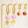 Mit Glasperlen modischen Ohrschmuck designen  