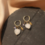 So arbeiten Sie in Ihren Schmuck Natursteinperlen in Herzform ein