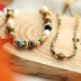 Schmuckdesigns mit Perlen im Boho-Style