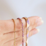 Minimalistischen Schmuck  Miyuki Delica Perlen gestalten