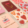 Valentinstag mit exklusiven Schmuckkarten f&uuml;r liebevolle Gr&uuml;&szlig;e