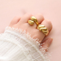 Inspirationszeit mit Edelstahl-Ohrsteckern und Ringe