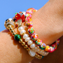 Inspirationen zu Schmuck mit bunten Keramikperlen