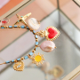 Sommerliche Schmuck-Ideen mit Anh&auml;ngern aus DQ-Metall mit Emaille