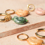 Beeindruckender Schmuck mit Ammonit-Perlen aus griechischer DQ-Keramik