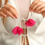 Kreieren Sie einen einzigartigen Look mit Blumen-Ohrringen