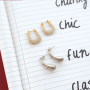 Schmuck-Inspiration mit Ohrringen aus Edelstahl