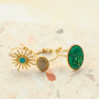 Inspiration: Chunky Ringe aus Edelstahl mit Emaille