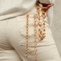 Schmuck darf auffallen: Designideen mit grobgliedrigem Aluminium-Jasseron