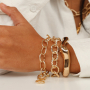 Schmuck darf auffallen: Designideen mit grobgliedrigem Aluminium-Jasseron