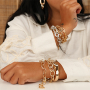 Schmuck darf auffallen: Designideen mit grobgliedrigem Aluminium-Jasseron