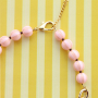 Farbenfrohen Schmuck mit gestreiften DQ-Acrylperlen gestalten