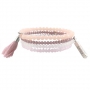 Luxus Armbandsets mit Top Facett Perlen in discform