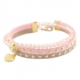 Sch&ouml;ner Schmuck mit Imitat Wildleder mit Strass und Nieten