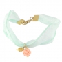 Luxus Schmuck aus DQ Seidenband gemacht