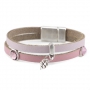 Sch&ouml;ne Armb&auml;nder mit Swarovski SS34 flat back & 5mm DQ Leder flach