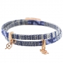 Sch&ouml;ne Armb&auml;nder mit 5mm Azteke Kordel flach