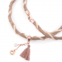 Sch&ouml;ner Schmuck machen mit trendy Jean Jean Kordel flach und gesteppt