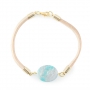 Sch&ouml;ner Schmuck mit neuen Polaris Perlen und Cabochon in Sommerfarben