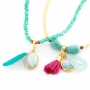 Ketten und Armb&auml;nderset im echten Bohemian Beach Style!