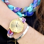 Bohemian Satin Band mit allerlei hippen Mustern & Wickel Kordel ist ein absolutes Muss!