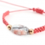 Gesteppte Imitat Leder und Naturstein Perlen f&uuml;r trendy Schmuck