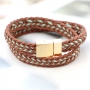 Fashion Armb&auml;nder aus Wachskordel mit Zubeh&ouml;r aus DQ Metall