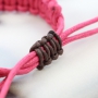 Fashion Armb&auml;nder aus Wachskordel mit Zubeh&ouml;r aus DQ Metall