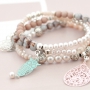 Sch&ouml;ne Armb&auml;nder und Ohrringe mit Bohemian Anh&auml;nger und Fashion Perlen!