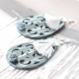 Trendy Ohrringe aus Barock Anh&auml;nger und sch&ouml;nen Details!