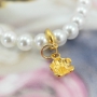 Trendy Schmuck mit Blumendruck