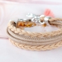 Mach trendy Schmuck aus unseren Quasten 2 mm in trendy Sommerfarben!