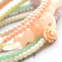 Musthave Armb&auml;nder in Pastell Farben mit opaque Glasperlen