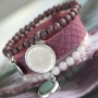 Trendy Armb&auml;nder + Ketten aus Polaris Elements Mandala Cabochon!