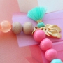 Mit unsere Mini Quasten Ibiza Style machen Sie den sch&ouml;nsten Schmuck mit einem sonnigen Look.