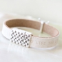 Schicke-ausgefallene Armb&auml;nder machen Sie so&hellip;mit flach Leder DQ und Zubeh&ouml;r aus DQ Metall machen Sie einen anspruchsvollen Look 