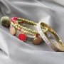 Dieser sch&ouml;ner Schmuck mit Rocailles und Stainless Steel (RVS) sind absolut im Trend!
