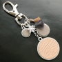 Schmuck und Schl&uuml;sselanh&auml;nger mit Cabochons aus DQ Leder