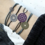 Minimalistische Armb&auml;nder und Ohrringe im Winter Bohemian Style!
