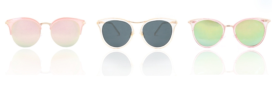 Trendy zonnebrillen